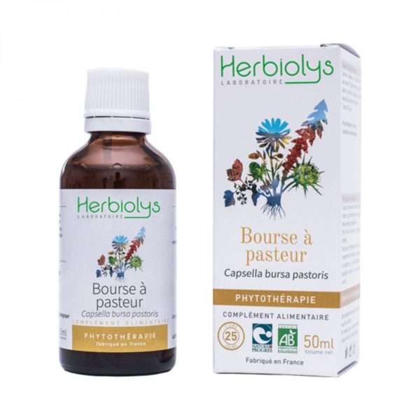 Bourse à Pasteur 50ML Concentré Herbiolys BIO - Herboristerie du Marais Paris